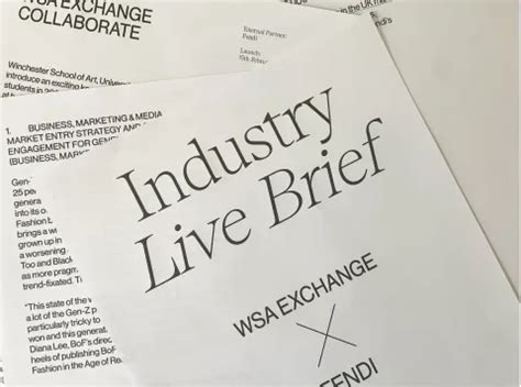 WSA EXCHANGE X FENDI LIVE PROJECT PARTNERSHIP